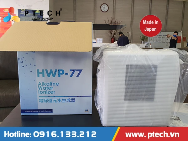 Lắp đặt máy điện giải tạo nước ion kiềm FUJIIRYOKI HWP-55